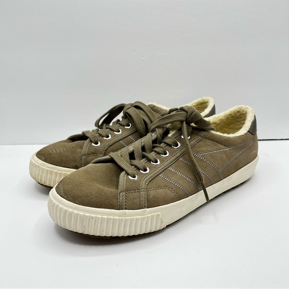 Gola Tan Suede Nordic Sherpa Sneakers Shoes Leather Size 9 Women's - Picture 14 of 14